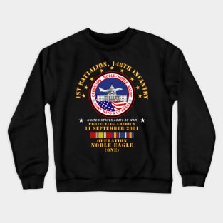 1st Bn 148th Infantry - 911 - ONE w SVC - Seal Crewneck Sweatshirt